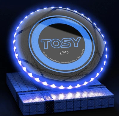 £77 • Buy TOSY 36 And 360 LEDs Flying Disc - Extremely Bright, Smart Modes, Auto Light Up,