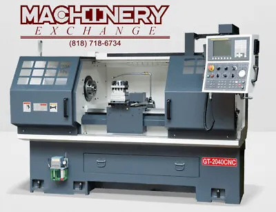 NEW 20   X 40  CNC TOOLROOM LATHE W/ FANUC Ctrl 3.3  Bar Cap. & 1-Year Warranty • $54550