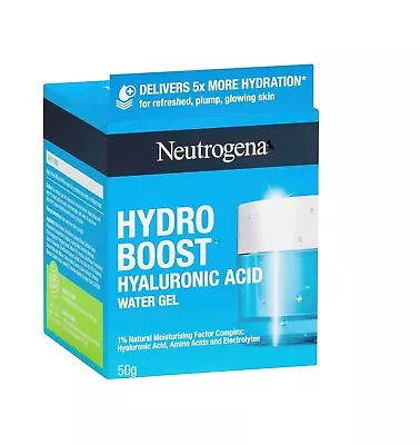 Neutrogena Hydro Boost Hyaluronic Acid Water Gel Moisturizer 50g • $29.35