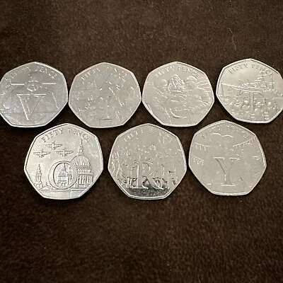 2020 Isle Of Man VE Day Victory 50p Full Coin Set • £6.50