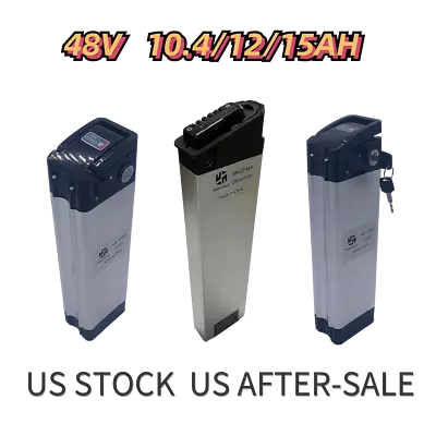 48V10.4Ah/12Ah/15Ah Ebike Inner Folding Battery BMS Electric Bicycle 1000W Motor • $209.36