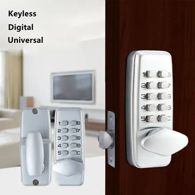 Mechanical Door Lock Keyless Entry Digital Code Keypad Security Combination • $46.92