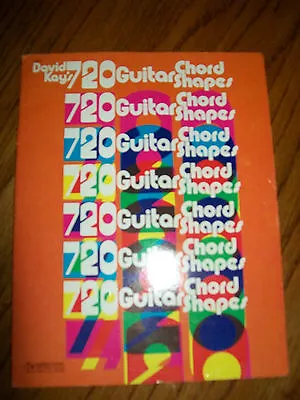 David Kay's 720 Guitar Chord Shapes • $25.63