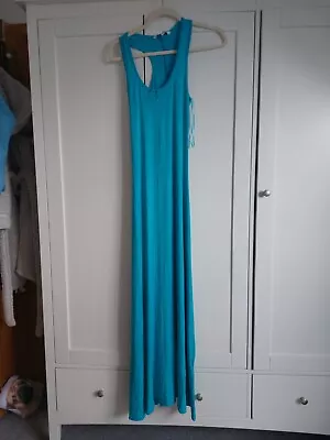 New Look Size 8 Turquoise Vest Style Sleeveless Maxi Dress • £4