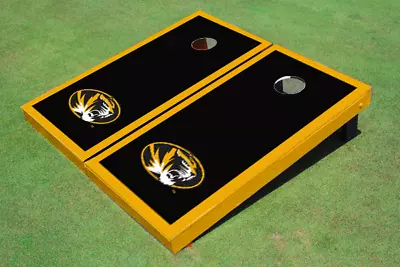 University Of Missouri Gold Matching Border Cornhole Boards • $229.99