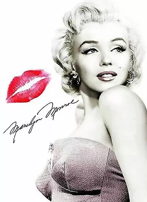Marilyn Monroe Iron On Transfer For T-Shirt & Other Light Color Fabrics #3 • $5
