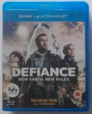 Defiance - Grant Bowler - Season One - Reg B Blu Ray - No Digital Code • £4.79