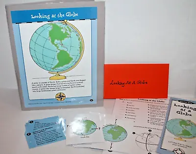 Evan-Moor Geography Folder Center  Looking At The Globe  Activity Grades 4-5 • $3.50