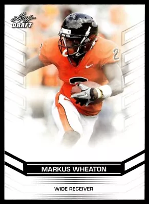 2013 Leaf Draft Markus Wheaton Rookie Oregon State Beavers #47 • $2.09