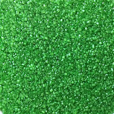 Sparkling Sugar Crystals Cake Sprinkles... Green • £3.95