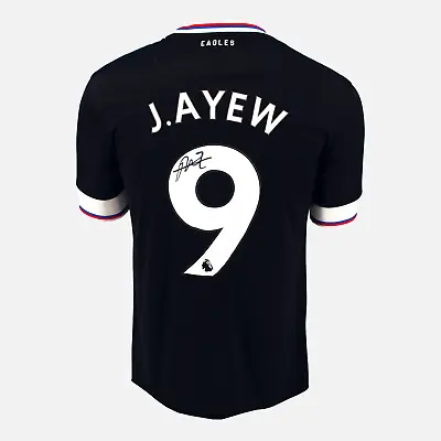 £186.99 • Buy Jordan Ayew Signed Crystal Palace Shirt 2022-23 Third Away [9]
