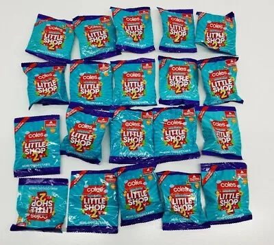 20 X Coles Little Shop 2 Lots In Bulk Unopened New Collectible • $35