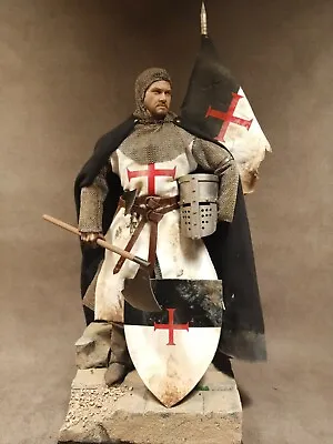 £120 • Buy Custom 12” Crusader Knights Templar Figure 1/6 Scale. 