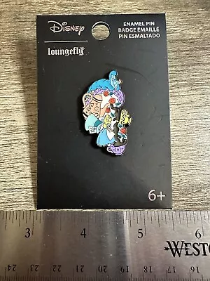 Loungefly Disney Alice In Wonderland Caterpillar Absolem Stain Glass Enamel Pin • $15