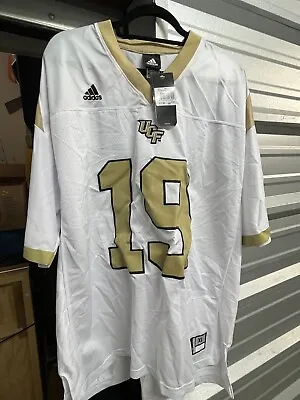 Vintage Adidas UCF Knights #19 Football Jersey Adult Size XL New With Tags! • $32