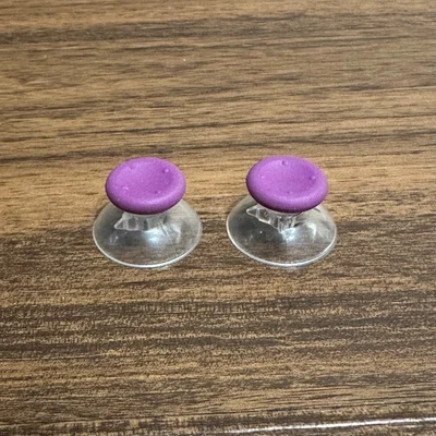 $7.49 • Buy 2 Clear W/ Purple Top Xbox 360 Custom Thumbsticks Analog Sticks Joysticks Mod