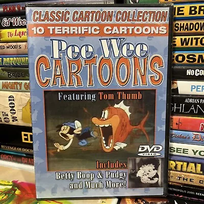 Pee Wee Cartoons 10 Terrific Vintage Cartoons New DVD Betty Boop Pudgy And More • $9.99