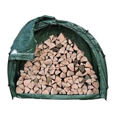 Log Cave™ Log Store – Log & Firewood Storage Tent • £79.99