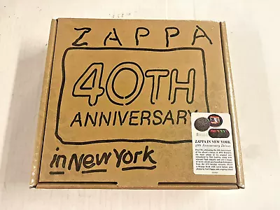 FRANK ZAPPA In New York 40TH ANNIVERSARY DELUXE 5xCD BOX New! Sealed! 2019 GAIL • $69.99