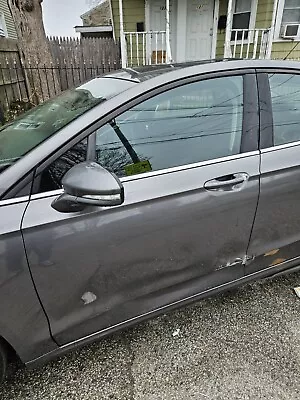 2013-2020 Ford Fusion Left Driver Side Front Door Assembly Color: Gray Uj • $380