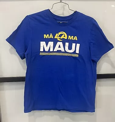 Nike Men’s LA Ram MaLama Maui Hawaii Fire Relief  Short Sleeve T -Shirt Size L • $11.99