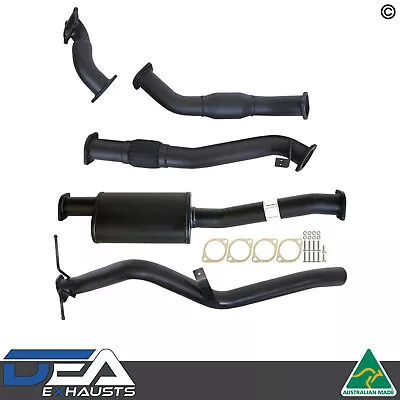 3 Inch Full Exhaust Cat And Muffler For Navara D22 2.5L YD25DD-TI 4WD • $770