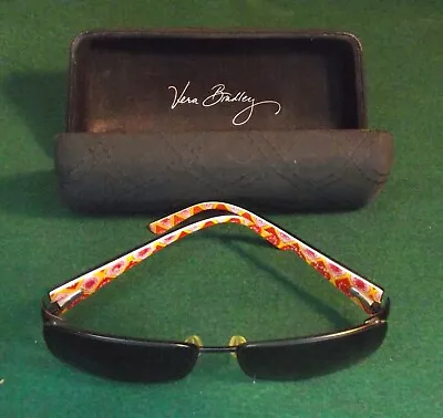 Vera Bradley JULIA Raspberry Fizz Womans Sunglasses With Matching Hard Case • $14.87