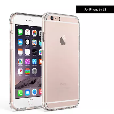 $7.95 • Buy For IPhone 13 12 11 Pro Max Mini XS XR 8 7 Plus Case Clear Slim Heavy Duty Cover