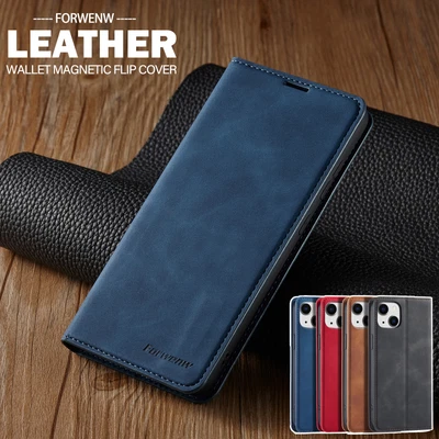 $14.99 • Buy For IPhone 15 14 13 12 11 Pro Max SE 8 Plus XS XR Wallet Case Leather Flip Cover