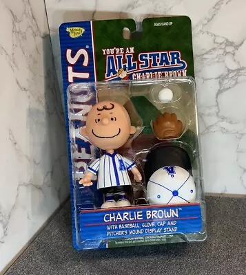 Memory Lane PEANUTS You're An All Star CHARLIE BROWN Action Figure New • $32