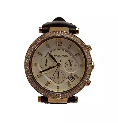 Michael Kors Gold Shine Quartz Watch MK-2249 Stainless Steel 10 ATM 251408 • $12.43