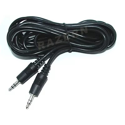 NEW 12 Ft 3.5mm 1/8  Mini Plug Male To Male Stereo Audio Cable/cord • $7.99