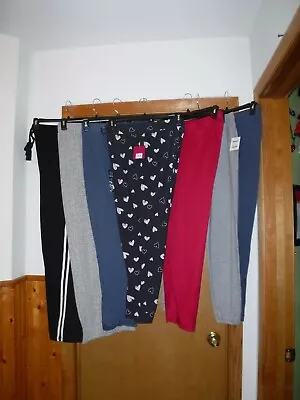 £14.23 • Buy Pull On Active Relax Pants Mix Brands XXL,XL,L,M,XS,Many Color NWT