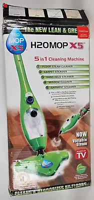 H2O X5 Steam Mop With Dualblast Head And Handheld Steam Cleaner Tested Preloved • £49.95