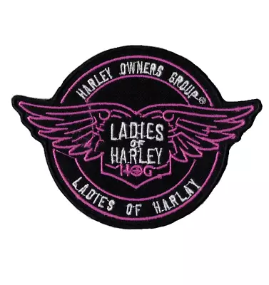 Motorcycle Ladies OF Harley-Davidson Patches Emblem Front Bike Vest  Patches • $8.99