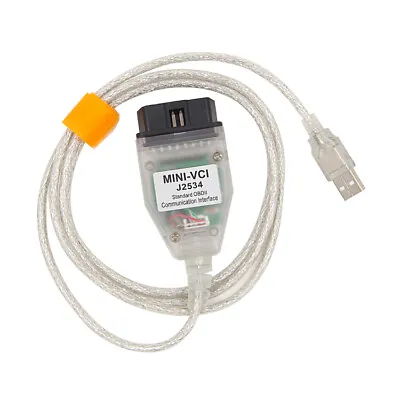 J2534 Mini VCI Cable For Toyota Lexus Scion Techstream Win10 OBD2 Diagnostic • $49.99