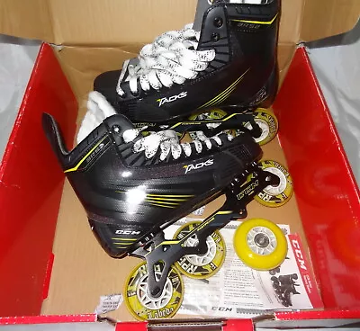 BNIB CCM Tacks 3R52 Junior Inline Rollerblades Hockey Skates Size 7 RRP$399! • $275