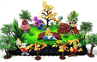 Disney Alice In Wonderland Birthday Cake Topper Set Featuring The Mad Hatter • $27.99