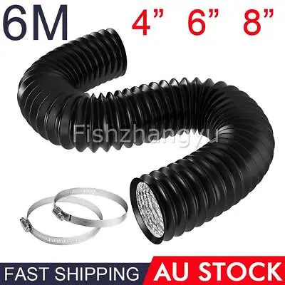 $23.80 • Buy 6M Portable Exhaust Hose Tube Pipe For Air Conditioner Vent Duct Ventilation