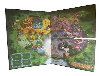 Disney Magic Kingdom Theme Park Board Game REPLACEMENT BOARD ONLY • $9.99