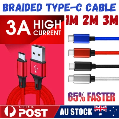 $5.25 • Buy USB-C 3.1 Type C Data Cable Fast Charge For Samsung S23 S22 S21 S20 Ultra S10 S9