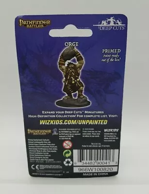 Ogre WizKids Pathfinder Battles Miniatures WZK90041 D&D NEW • $1.99