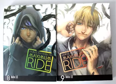 Maximum Ride Vol. 8 & 9 Manga Graphic Books Lot By James Patterson & Narae Lee • $11