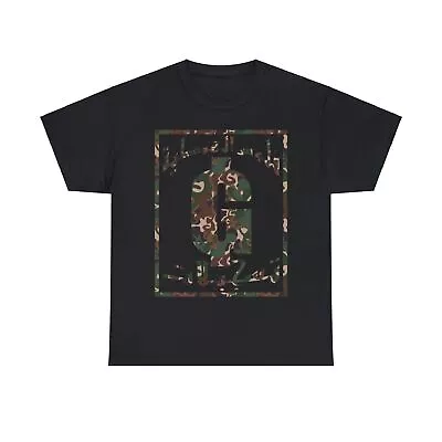 Goth Money Records - GMR Arabic Camo Box Logo T-Shirts - Goth Money Wear Merch • $17.46