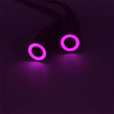 RC LED Angel/Halo Eyes Lights (PINK) Tamiya Traxxas HPI Drift Crawler Truck UK • £6.99