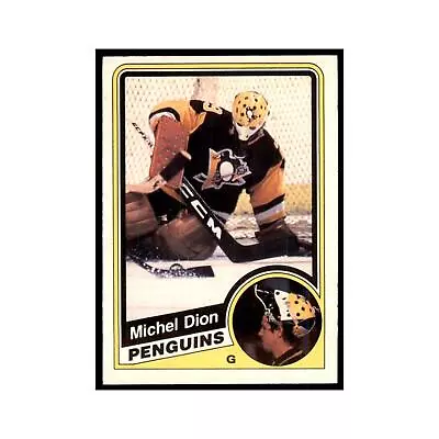 1984 O-Pee-Chee Michel Dion Pittsburgh Penguins #173 • $2.75