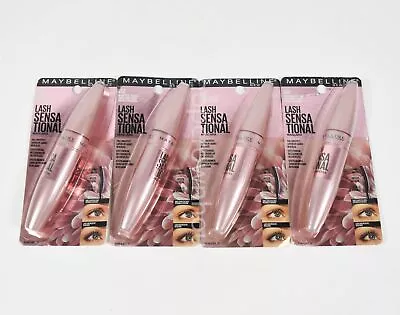 4 Maybelline Lash Sensational Mascara #253 BLACKEST BLACK • $23.99