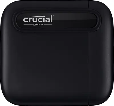 Crucial X6 SSD 500GB 1TB 2TB 4TB Mobile External Solid State Drive Memory USB 3 • £94.99