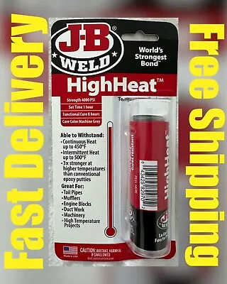 JB Weld HighHeat 8297 Temperature Resistant Epoxy Putty • $8.90