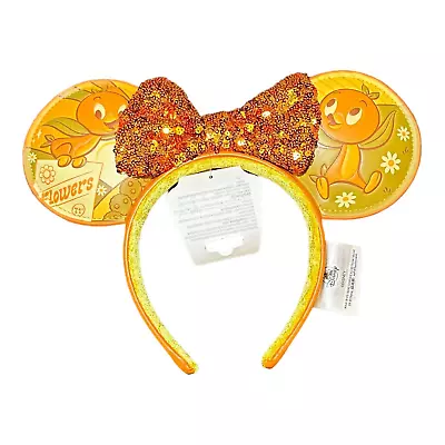 2023 Disney Parks Epcot Flower & Garden Festival Orange Bird Minnie Ear Headband • $16.22